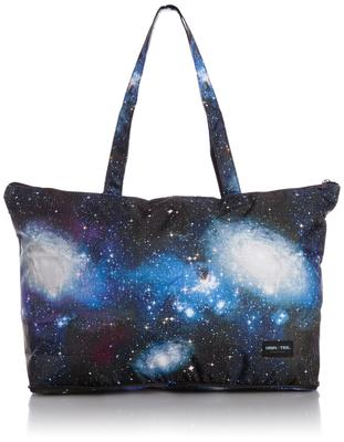 Hapitas Foldable Tote Available In a Variety of 227 Cosmo HAPI+TAS Bag, Shifre, 17L, 260g, Patterns, Compact, H0001, (227 Cosmo)