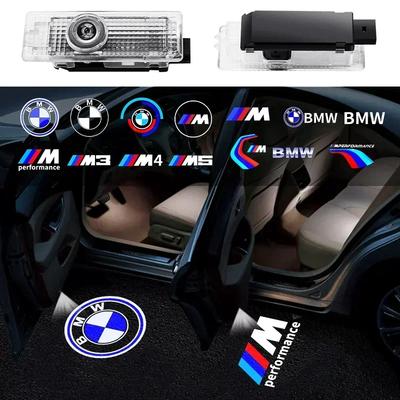 2 ks LED projektor s logem na dveře auta, světlo při otevření dveří pro BMW E90 E60 E46 E93 F20 F21 F30 F31 F32 F33 F34 F15 F10 F01 F11