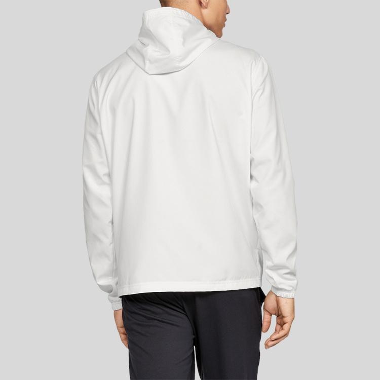 Under Armour Sportstyle Wind Jacket 'White Black' Men's 1329297-112
