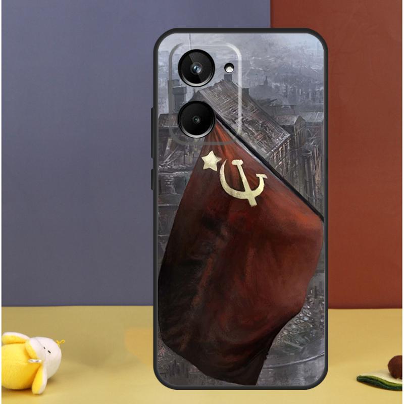 USSR Flag Soviet Union For Realme 15 Pro GT7 10 11 12 13 14 Pro Plus C67 C65 C63 C61 C55 C53 C51 C35 C71 C75 Case
