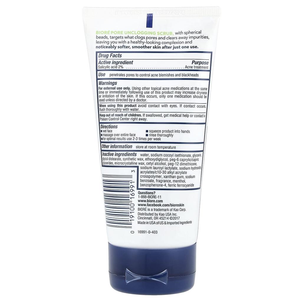 Pore-Clogging Scrub, 141G(5Oz)