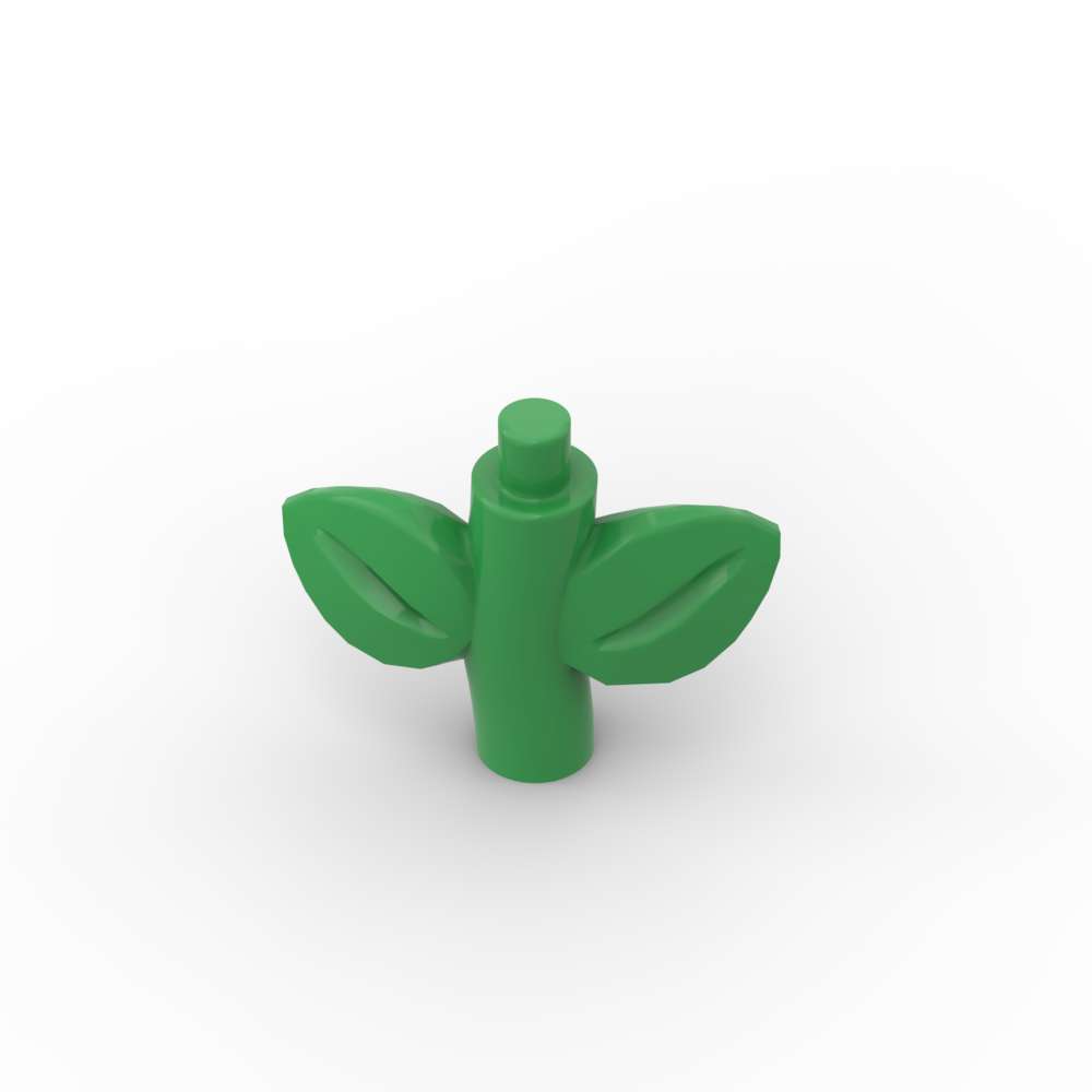 

Non-Toxic Moc 10Pcs 1747 Plant Stem Stalk With Bar Building Blocks Holder 2 Leaves Educational Bricks Particle Toy Children Birthday Gifts