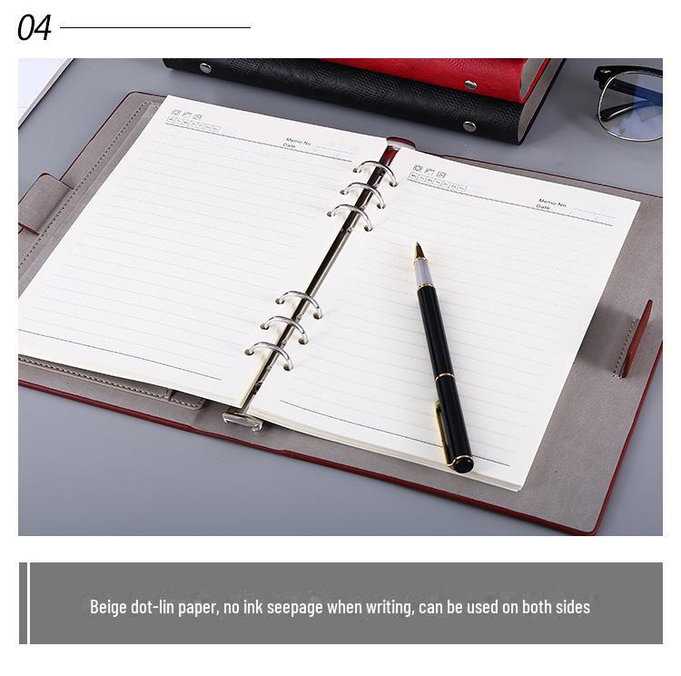 A5 Notizblock: Superdickes Business-Notizbuch mit individuellem Logodruck für Büromeetings