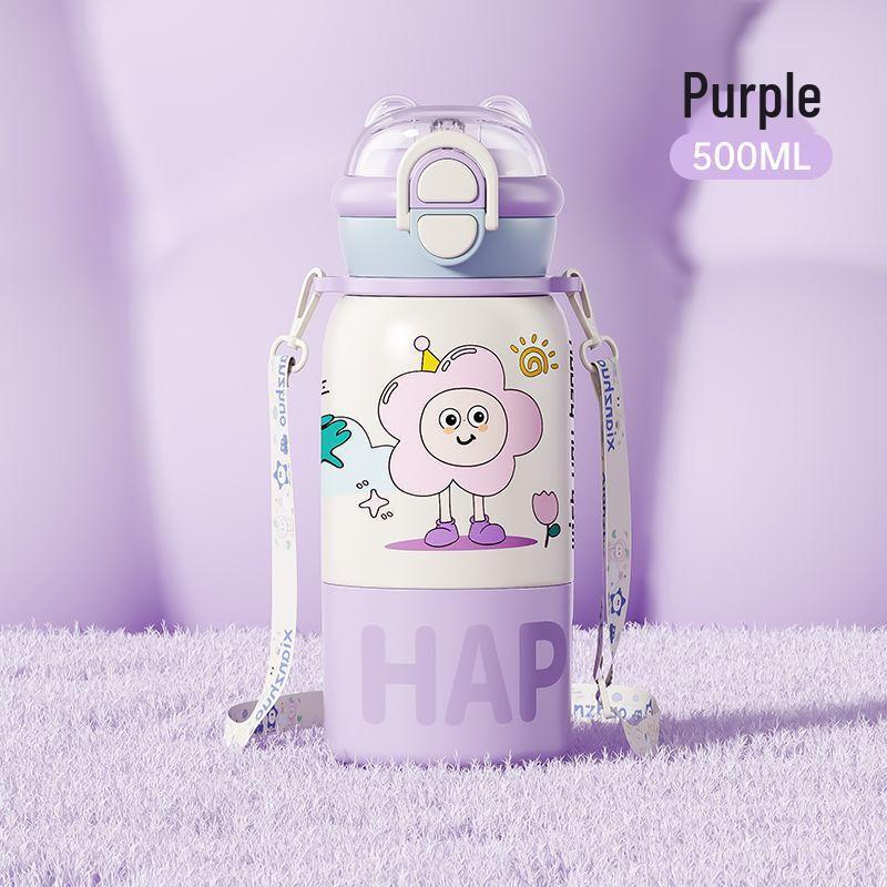 Tuoqiao Children s 316 Stainless Steel Insulated Straw Cup