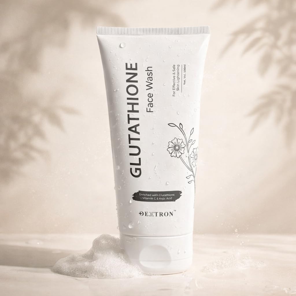 Glutathione Face Wash, for Effective & Safe Skin Lightening, 100g