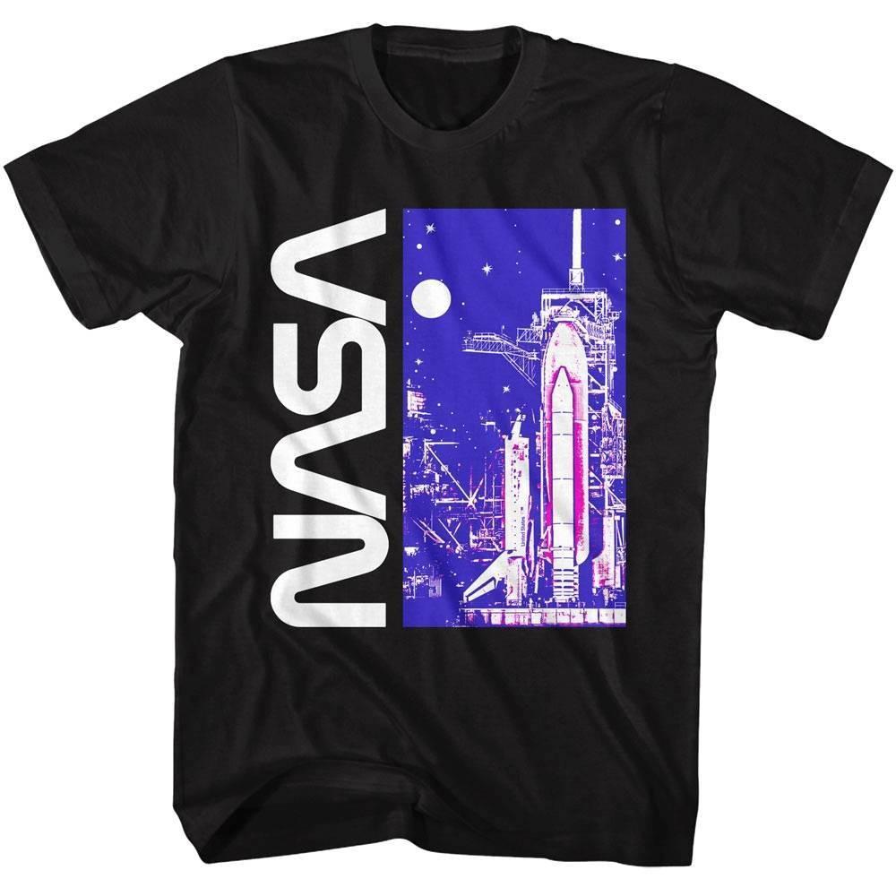 NASA Launch Pad Men T Shirt S