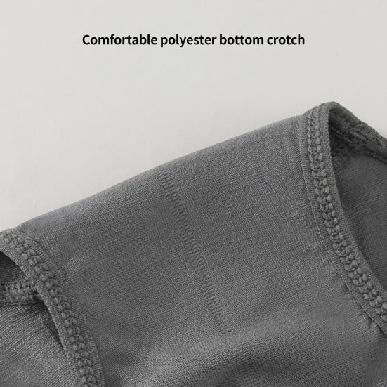 Men Briefs Letter Low Waist Alphabet Waistband Stretch Close Fit Sexy Seamless Panties