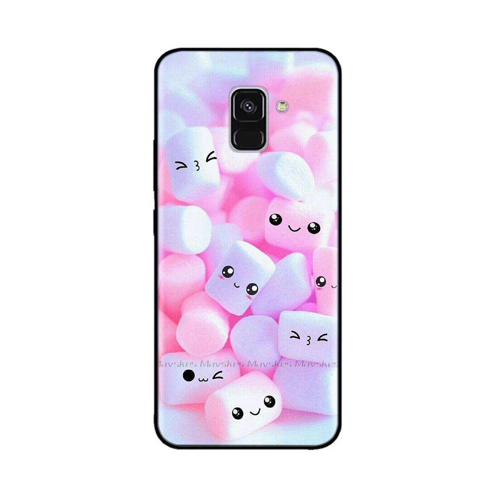 Case For Samsung Galaxy A8 2018 A530 A530F Case A8s Soft Silicone Phone Back Cover For Samsung A8 Plus 2018 A730 A730F Case Bag