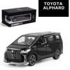 1:24 Scale Toyota Alphard MPV Car Model Alloy Car Die Cast Toy Car Model Pull Back Children Toy Collectibles Scale Model Car