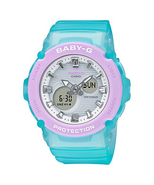Casio Men s Resin 100M Water Resistant Analog Shock Resistant Quartz Watch BGA-270-2A
