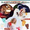 Nuenen 12 Pieces Crystal Angel Figurines Bulk Guardian 1.5 Inch Angel Statue Stones Gemstones Crystals Carved Stones for Easter Decor Gifts Home