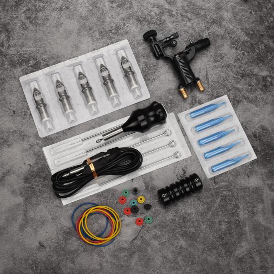 Dragonfly Rotary Tattoo Machine Shader Liner Motor Gun Handle Kit for Artists