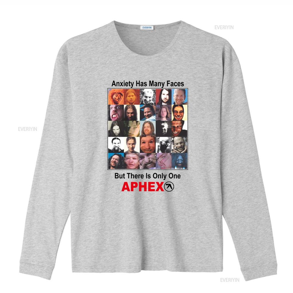 Anxiety Has Many Faces But There Is Only One Aphex Twin T Shirt Te4883 vintage Washed Stretched graphic fashion