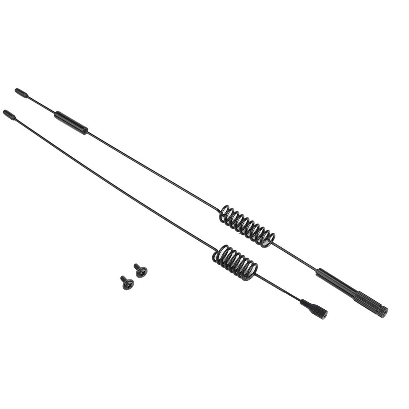

2 Pcs Metal Decoration Accessory Parts Simulation Antenna for Traxxas TRX4 RC Crawler Car