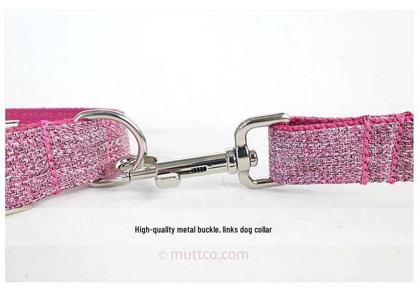 MUTTCO Original High-Quality Dog Collar and Leash UDL-070