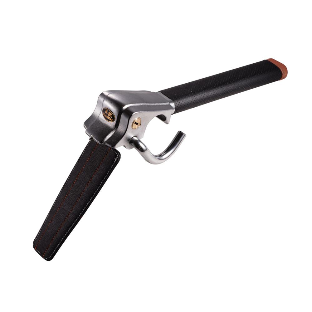 

AuMoHall Складной замок на руль автомобиля, противоугонное устройство, дополнительная защита, три направления, с молотком безопасности чёрный