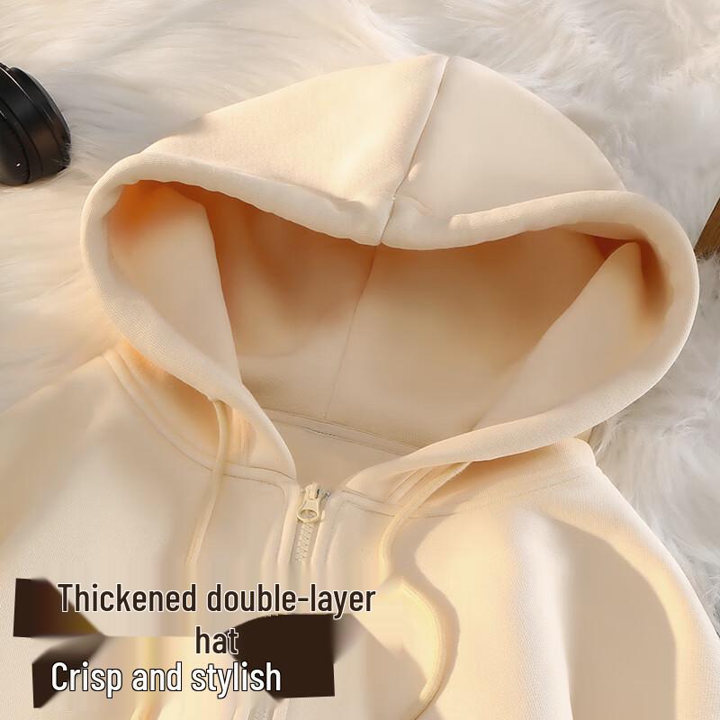 Baleno Men's American Casual Heavyweight Hooded Cardigan Sweatshirt