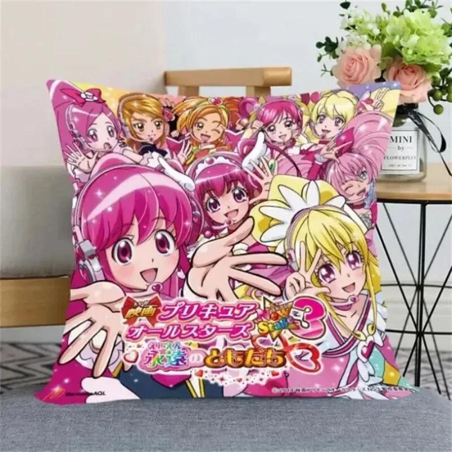 New Arrival Smile Precure! Pillow Cover Bedroom Home Office Decorative PillowcasH, 30x30cm