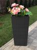 RATO DRTS200 tall flowerpot with insert | Anthracite
