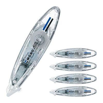 Tombow Mono Air Correction Pen Refillable Tape X Tape, Type, (5mm 6m), 5-Pack (CT-PAX5-5P)