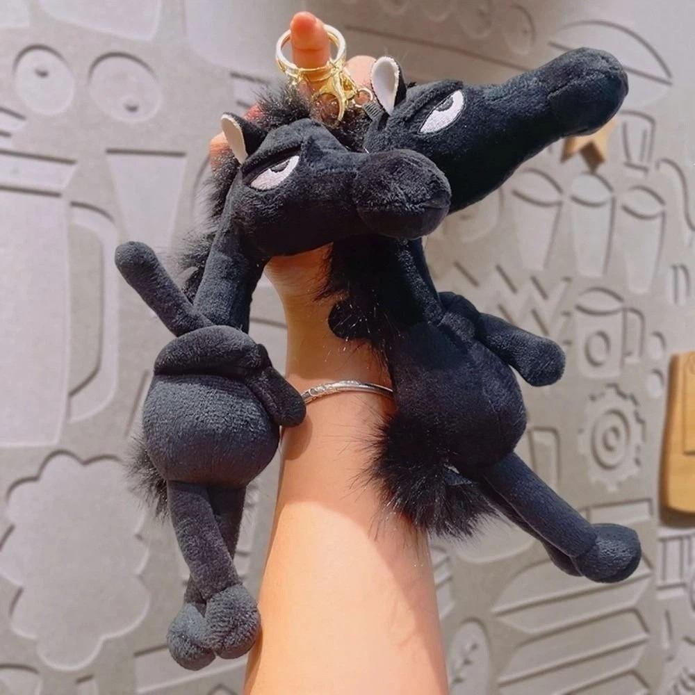Fantasy Style Horse Stuffed Toy Keychain Cartoon Simulation Simulation Horse Toy  Room Decoration