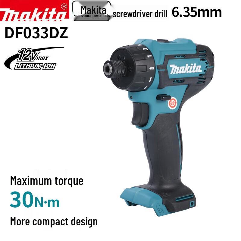 

Makita DF033DZ 12V Cordless Drill/Driver CN plug (adapter included)