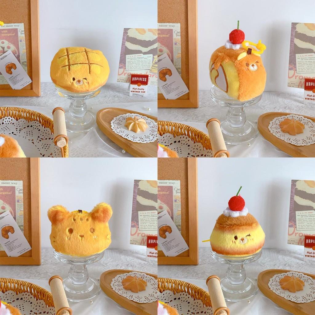 Plush Bear Cake Stuffed Toy For Kids Birthday Gift And Wedding Decor