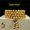 Buddhist Prayer Bracelet - 108 Beads, Multi-strand Sandalwood, Black Rosewood, Wenwan Style