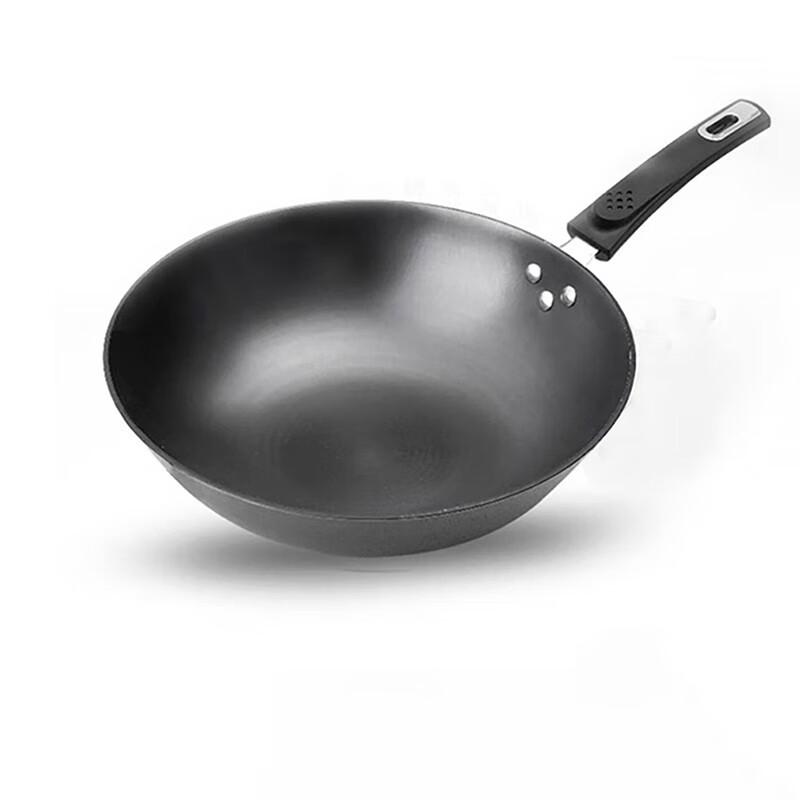 YIYOUXIN 30cm Uncoated Iron Wok
