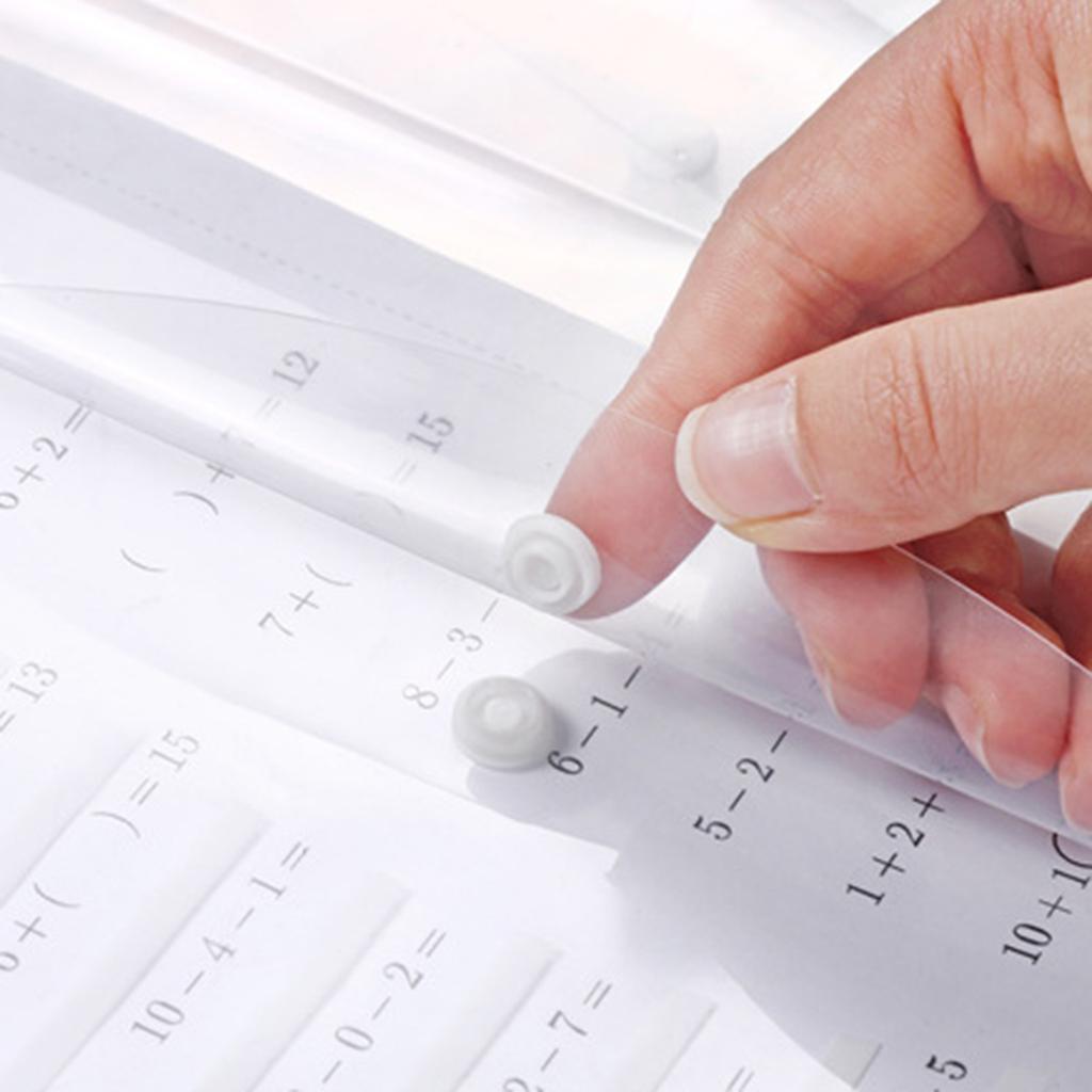 10 Stück A4 Aktentasche Transparent Plastik Dokumententaschen Das Produktmaterial ist anfällig für Knicke