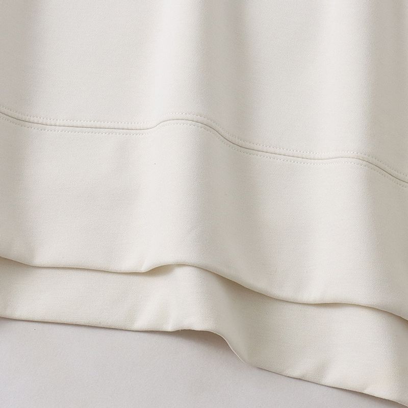 Daily Order Large Design Air Layer Sweatshirt Autumn New Arrival Foreign Trade Women's Clothing Hooded Collar Pullover Long Sleeve Split 29890