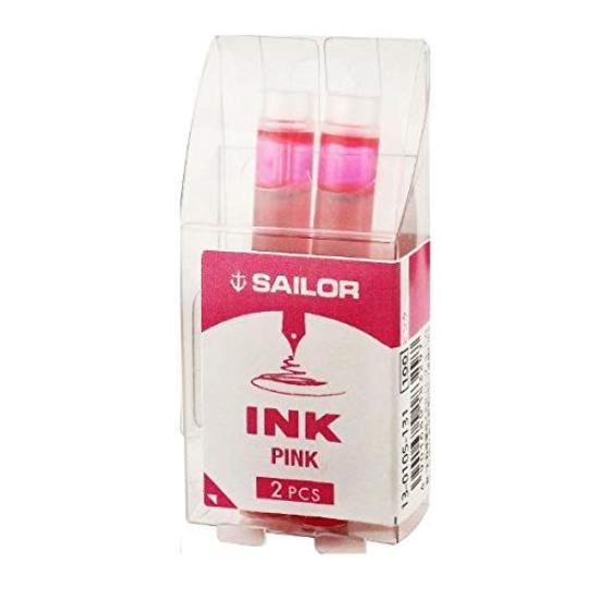 Fountain pen cartridge ink 2 bottles 5 pieces x 2 pink 13-0105-131