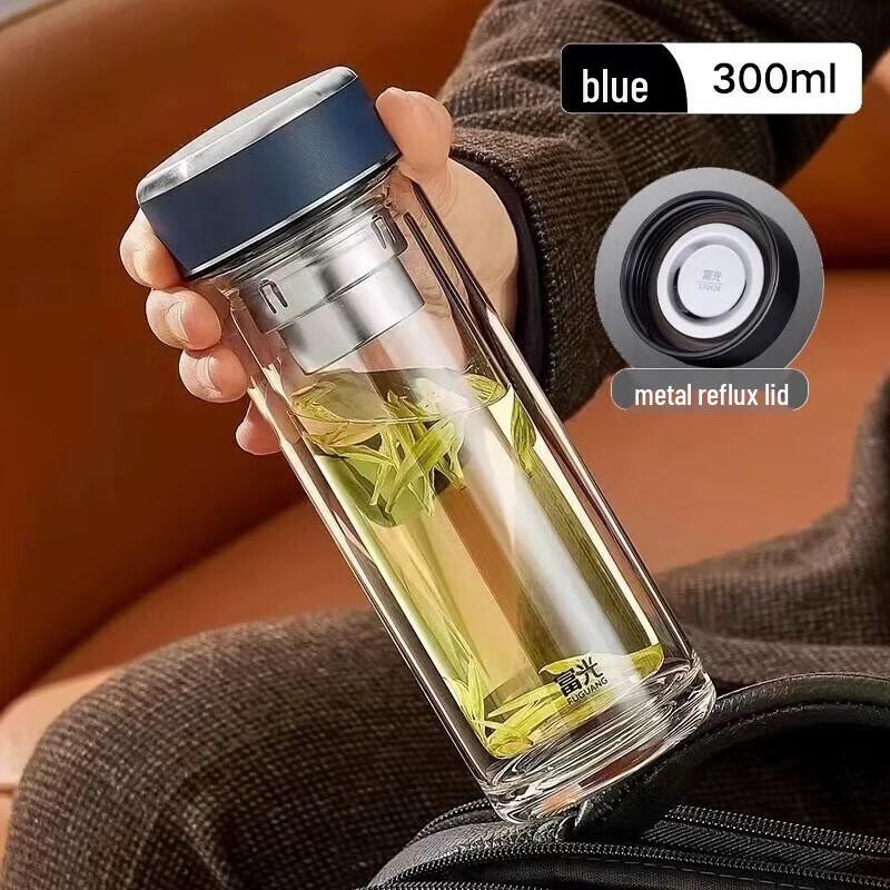Fuguang 2025 Reinforced Double-Layer Borosilicate Glass Cup
