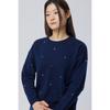 Benetton Intarsia Dot Pattern Knit Bakp07611