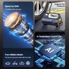 Portable Vehicle Air Compressor, 12 V DC, Tire Inflator, Digital Pressure Gauge, LED Light, Car, Motorcycle, Bicycle, Ball