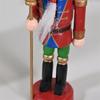 1/4 Stück Soldat Figur Weihnachtsbaum Anhänger Mini Holz Nussknacker Ornament Büro Tisch Weihnachtsdeko Statuen Geschenke für Freund