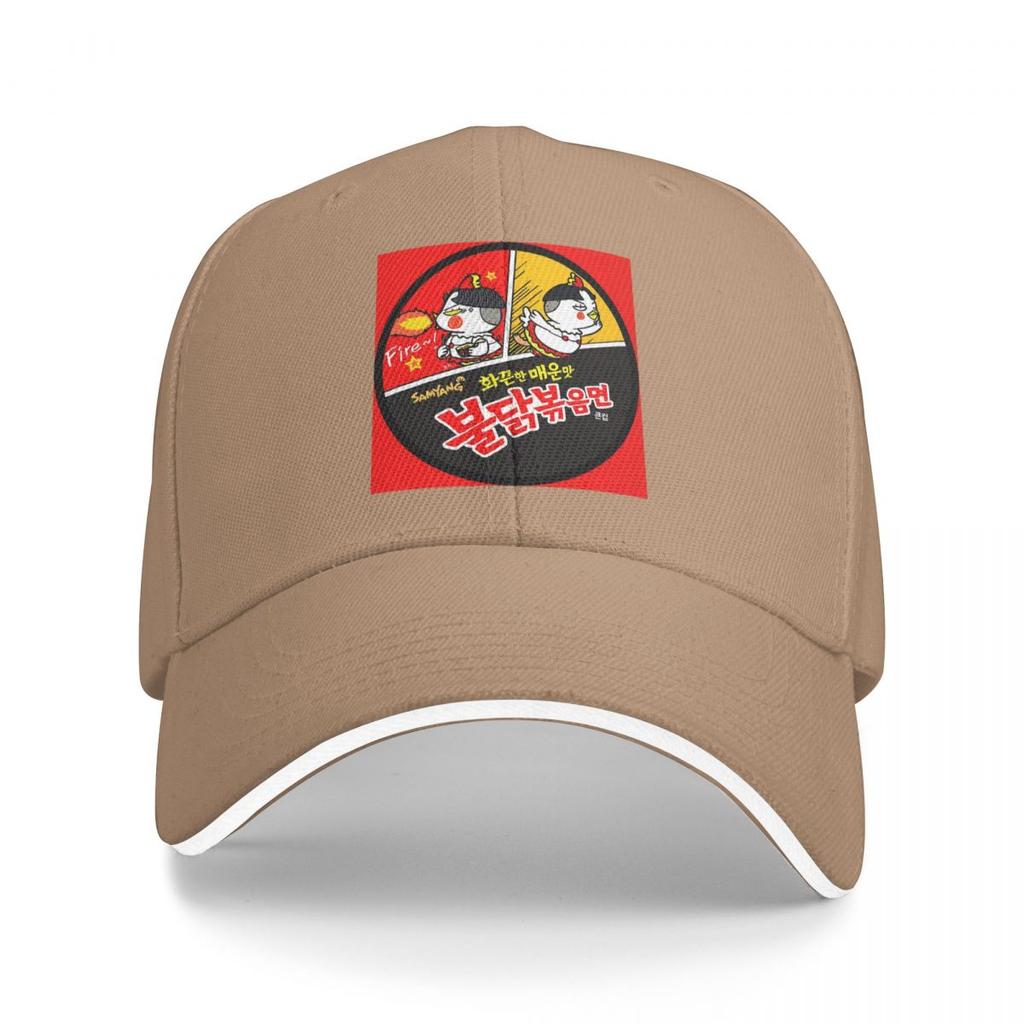 Buldak Ramen Hot Chicken Flavor Noodles Baseball Caps Snapback Baseball Hats Breathable Casual Casquette Outdoor Unisex