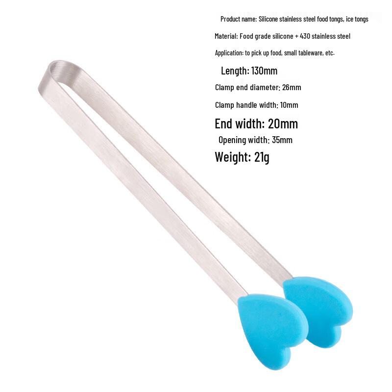 Mini Palm Silikon Eis- & Lebensmittelzange (10er-Pack)