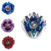 Vibrant Red Alloy Spinning Top Toy Single Pack Non-electric Battle Gyro For Kids