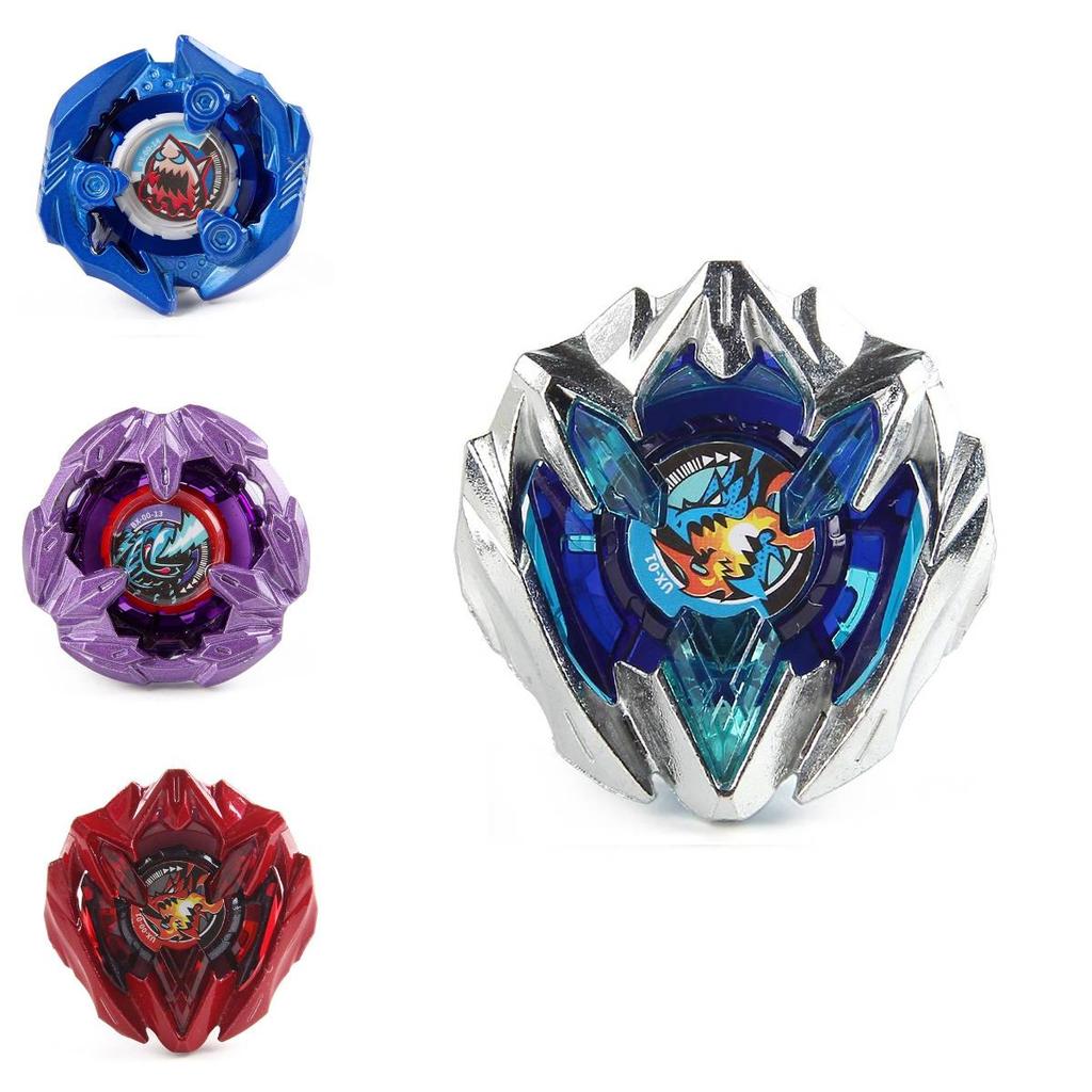Vibrant Red Alloy Spinning Top Toy Single Pack Non-electric Battle Gyro For Kids