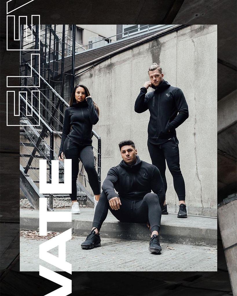 Muscle Fitness Bros 2022 Outdoor Sports Hooded Sweatshirt Set