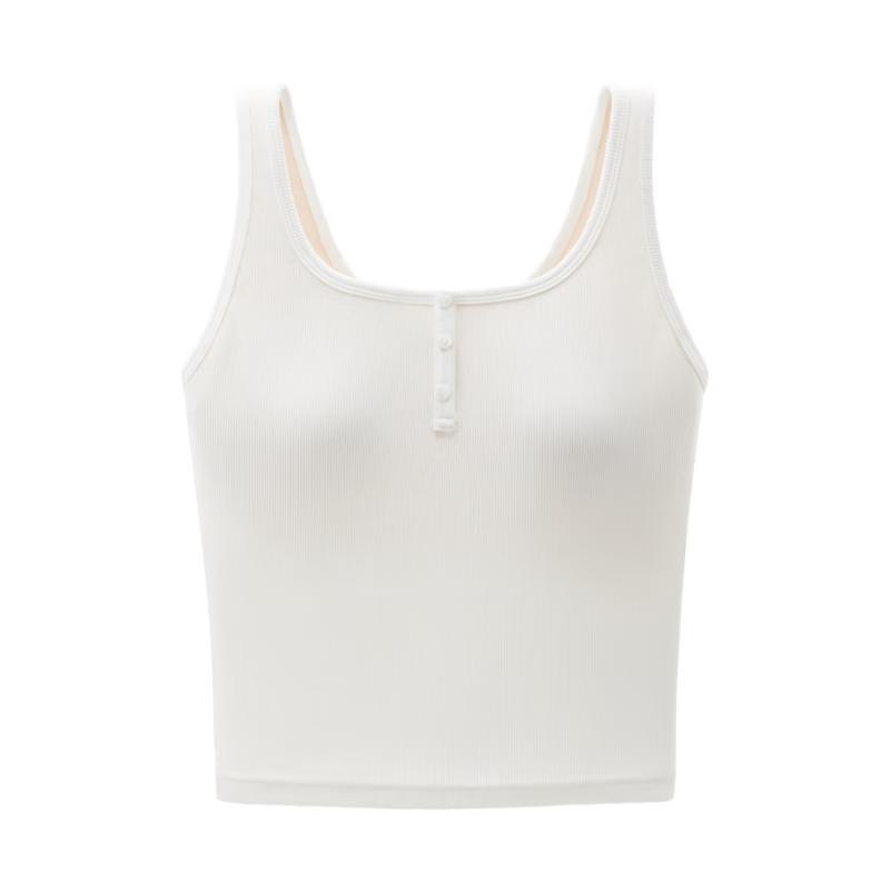 Bananain Cool Pro 501 Women s Modal Henley Bra-Padded Vest L