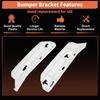 Front Bumper Bracket for Honda Odyssey 2005 2006 2007 2008 2009 2010 No.71198SHJA00/71193SHJA00/HO1042109/HO1043109 Front Left Right 1 Pair