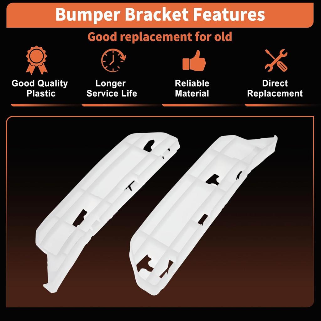 Front Bumper Bracket for Honda Odyssey 2005 2006 2007 2008 2009 2010 No.71198SHJA00/71193SHJA00/HO1042109/HO1043109 Front Left Right 1 Pair