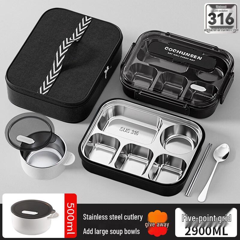 ZISIZ 316 Stainless Steel Lunch Box
