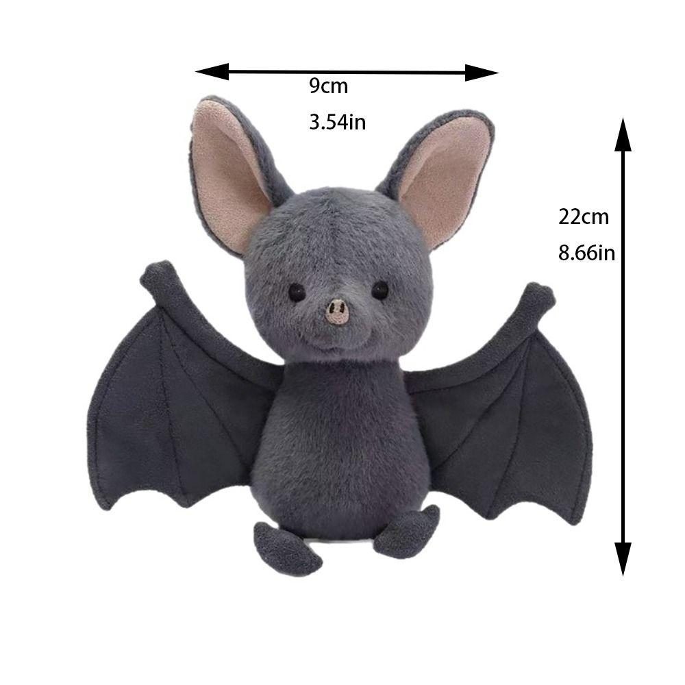 Soft Stuffed Bat Stuffed Animal Cartoon Bat Plushies Kartoon Bat Pig Doll  Halloween Decoration