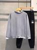Men's Trendy Long-Sleeve Knit Top - Autumn/Winter 2025 (Fake Two-Piece Style)
