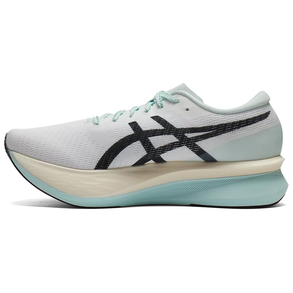 Asics S4+ Yogiri White Black Aqua Unisex Sneakers Grey 1013A158-100