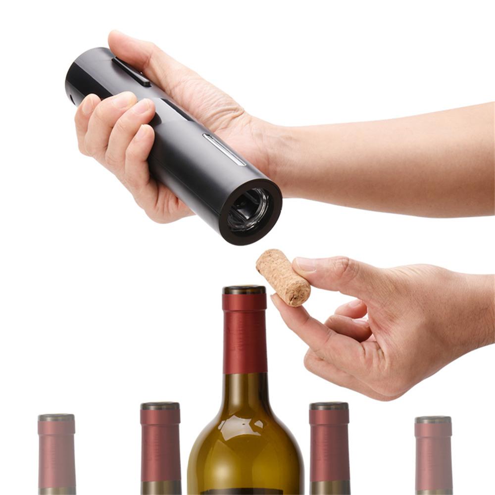 

KLT SGS-KP1-361901 4-in-1 Rechargeable Red Wine Bottle Opener Pourer Vacuum Stopper Foil Cutter Kit Type A