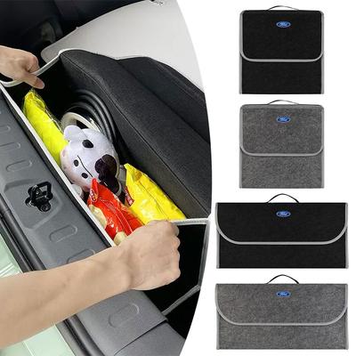 Velkokapacitní úložný box na drobnosti do kufru auta, organizér, taška, pouzdro na nářadí pro Carnival Fox Figo Mondeo Escort Fusion Evos Escape Flex Kuga Vertrek